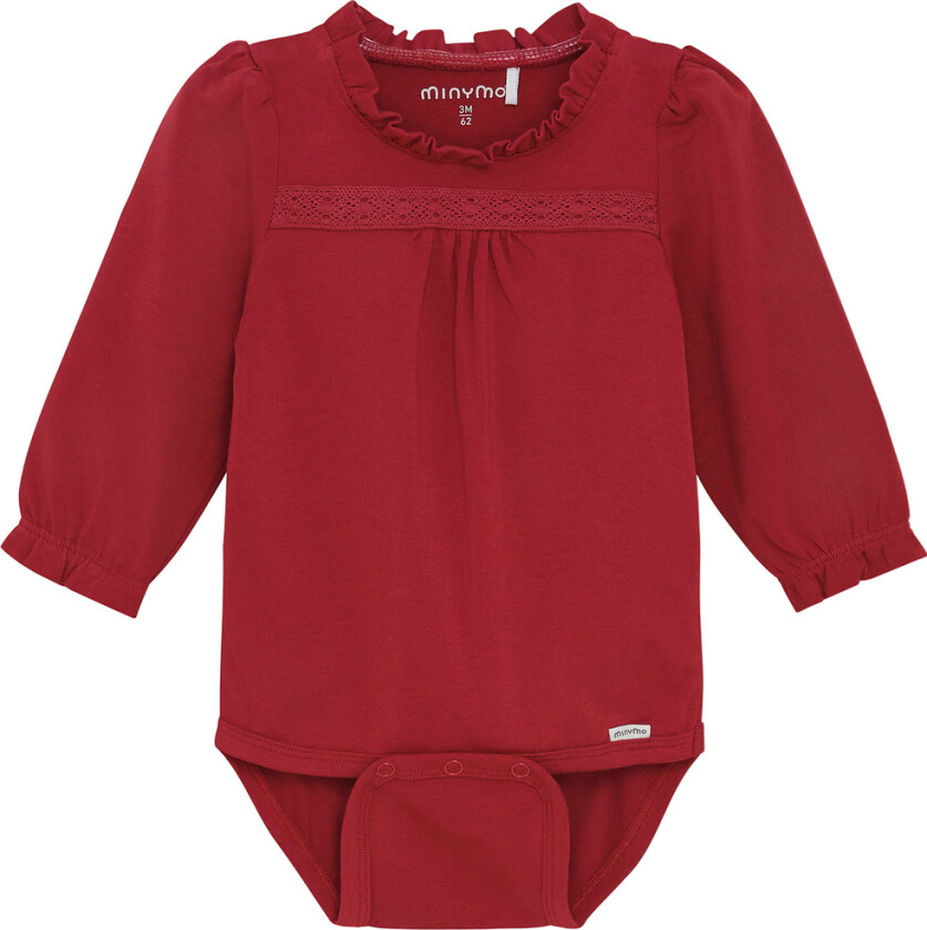 Body I/e - Rio Rød - - 68 - Langermet Body