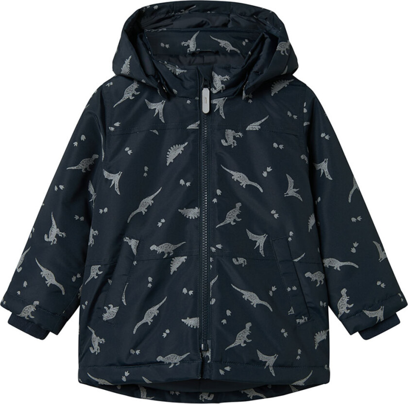 Polstret Jakke - Noos - NmmMax - Dark Sapphire/Ref Dino - - 2 år (92) - Dunjakke