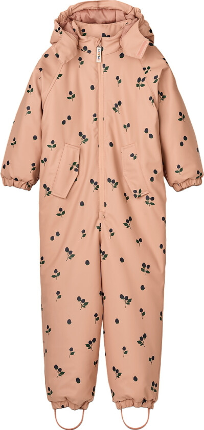 Vinterdress - PU - Maddy - Berry/Pale Toscana/Broderi - - 6 år (116) - Vinterdress