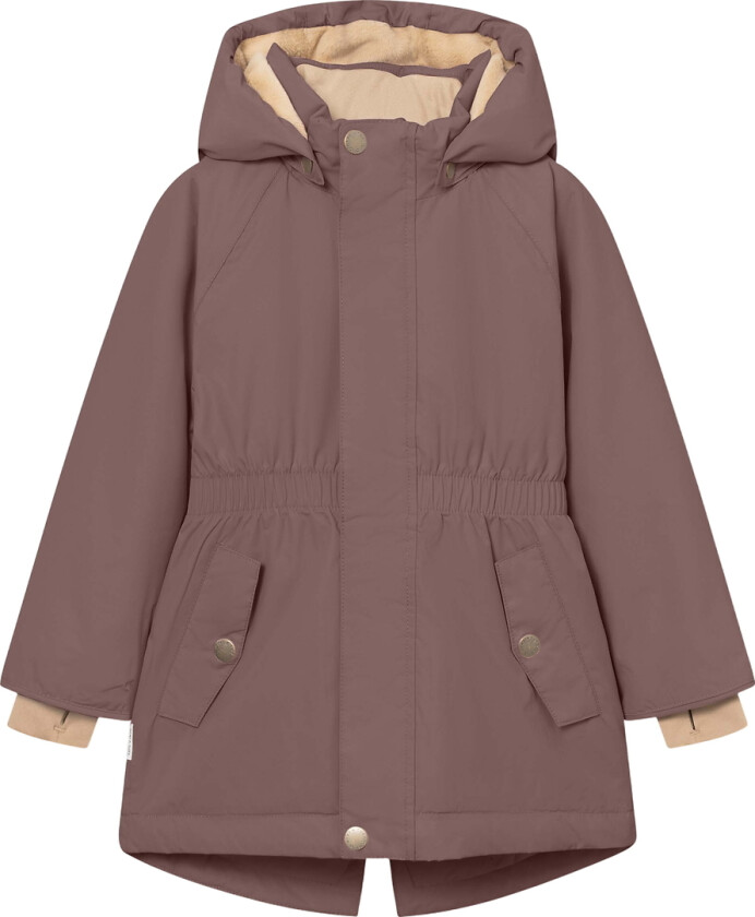 Vinterjakke - MatVikania Fleece - Pepperkorn Plum - - 5 år (110) - Vinterjakke