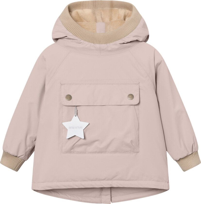 Vinterjakke - MatBaby Wen Fleece Anorak - Cloudy Ros - - 1 år (80) - Vinterjakke