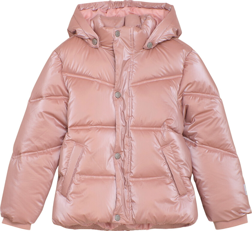 Polstret Jakke - Skinnende - Misty Rose - - 6 år (116) - Dunjakke