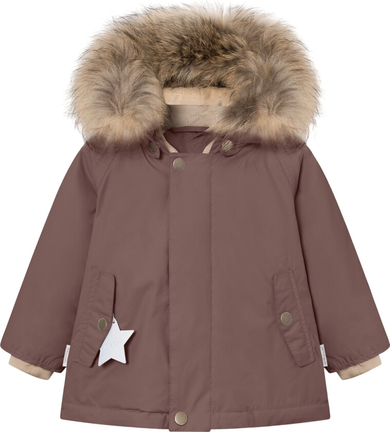 Vinterjakke - MatWally Fleece/Pels - Pepperkorn Plum - - 3 år (98) - Vinterjakke