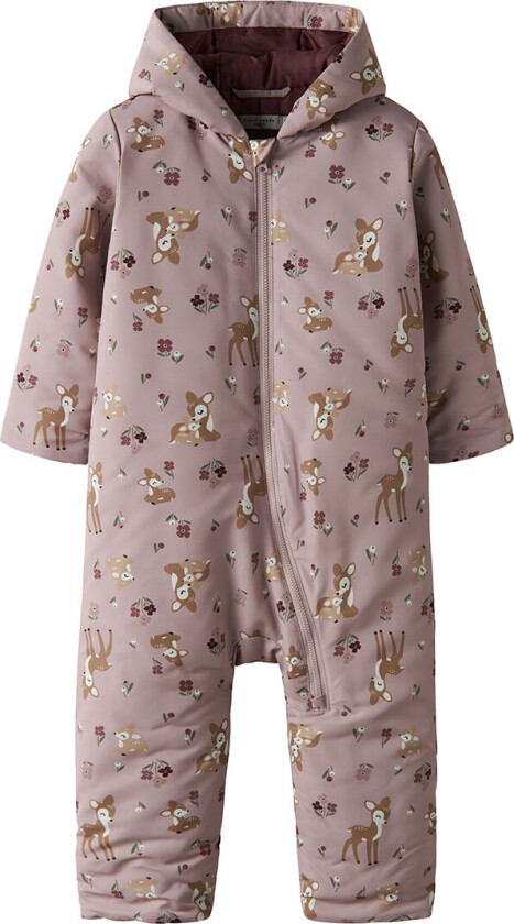 Vinterdress - NbfMaxi - Violet Ice/BAMBI - - 50/56 - Vinterdress