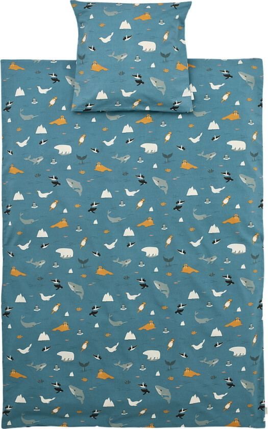 Sengetøy - Ingeborg - Junior - Arctic Sea/Ocean visning - - OneSize - Sengetøy - Junior
