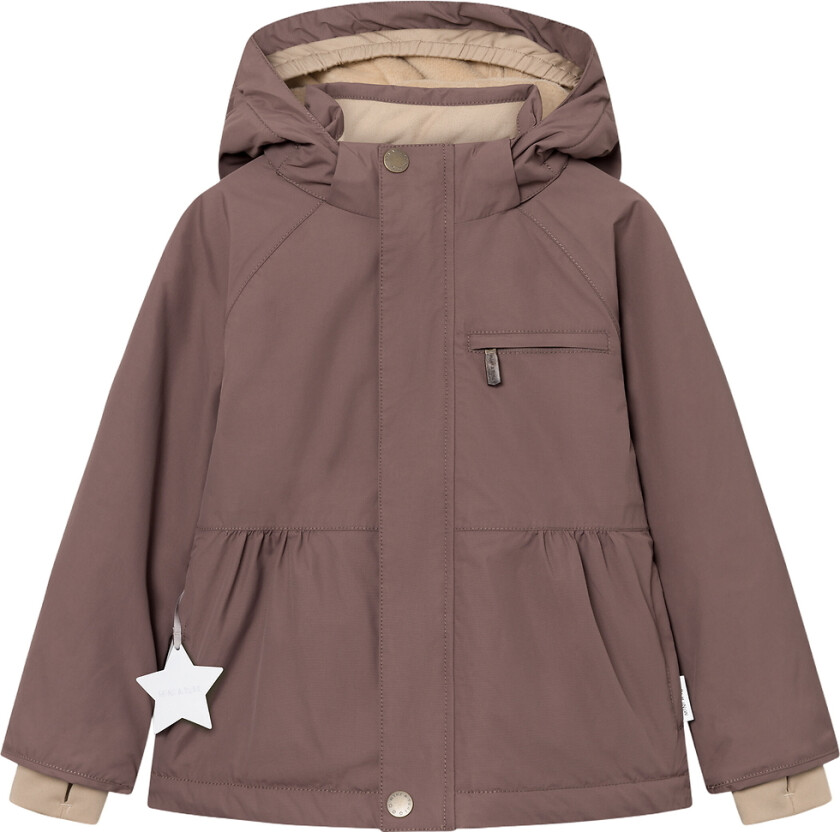 Vinterjakke - MatBriddine Fleece - Pepperkorn Plum - - 7 år (122) - Vinterjakke