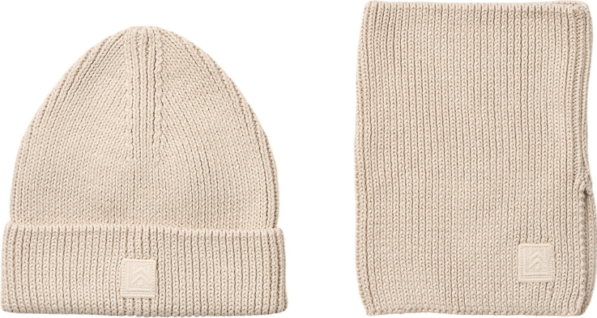 Gavepakke - Lue/Hals - Lina - Sandy - - 5-6 år (110-116) - Lue