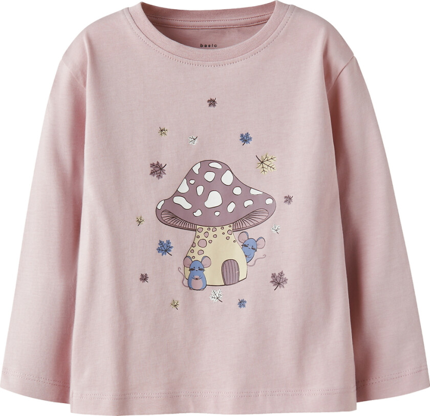 Genser - NmfVeen - Polert Lilac/Sopp - - 5 år (110) - Genser