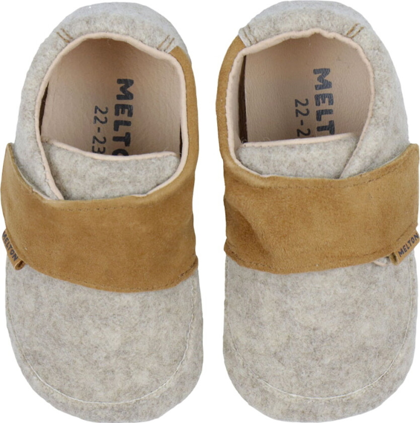Tøfler - Beige Melange - - 20/21 - Tøfler