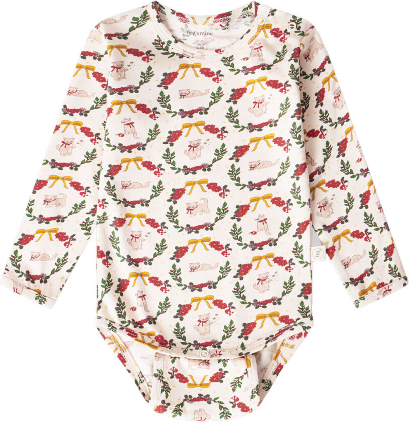 That's Mine Body I/e - Ellis - Julekrans - Thats Mine - 1½ år (86) - Langermet Body