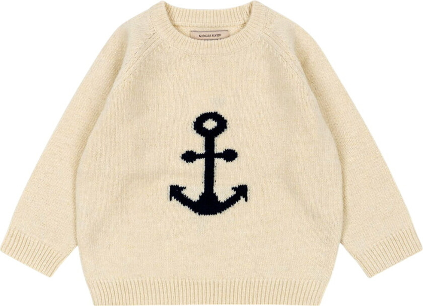 Genser - Ull - Strikk - Anchor - Sailor - - 1½ år (86) - Genser