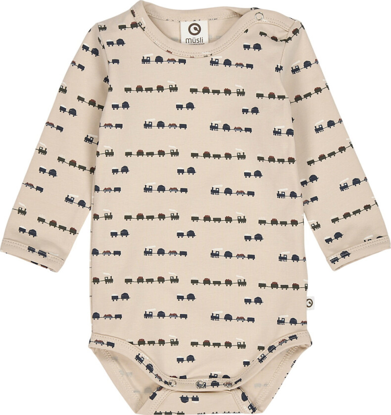 Body I/e - Train - Oak/Rot/Deep Green - - 2 år (92) - Langermet Body