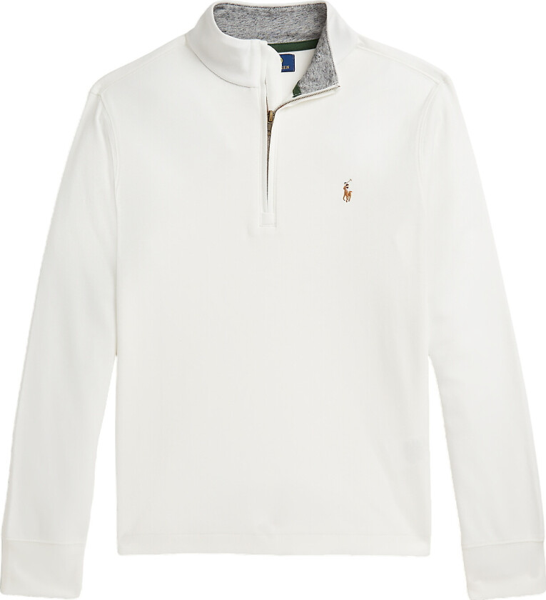 Genser m. Glidelås - Cream - - 8 år (128) - Genser