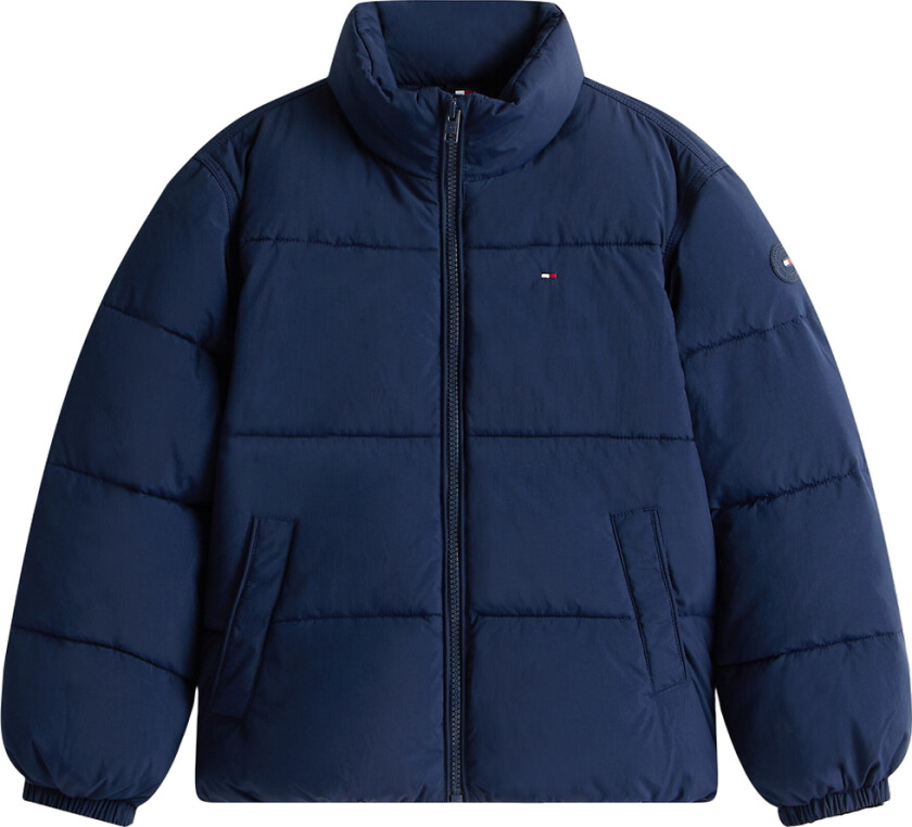 Polstret Jakke - Dark Natt Navy m. Logo - - 3 år (98) - Dunjakke