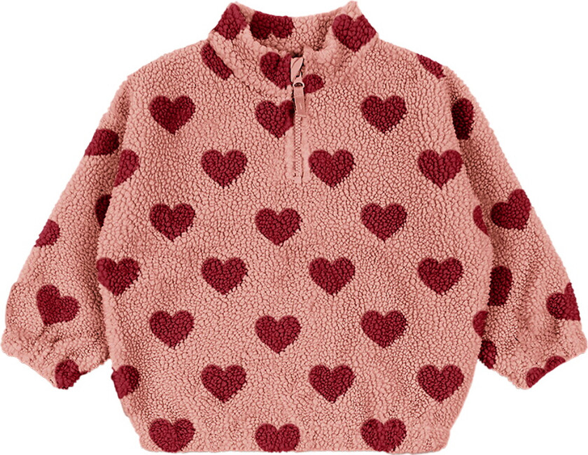 Fleecegenser - Jody Teddy - Coeur Mellow - - 5-6 år (110-116) - Fleecejakke