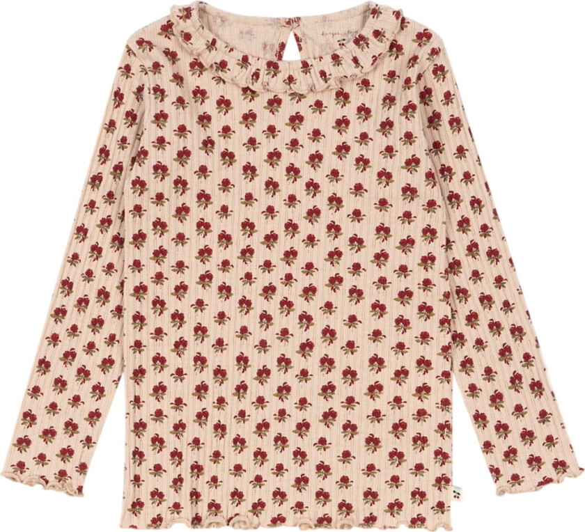 Genser - Rib - Nia - Ruby Rose m. Hullmønster - - 4 år (104) - Genser