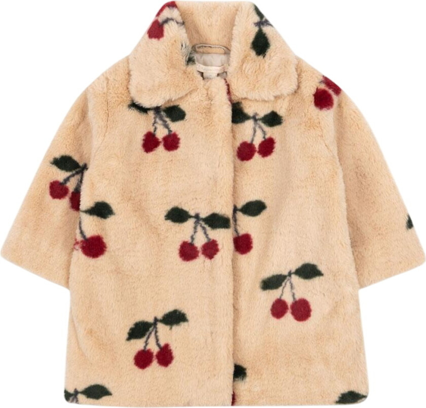 Jakke - Fuzzie Coat - Ma Grande Cerise - - 9-10 år (134-140) - Vinterjakke