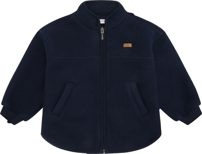 Fleecejakke - Emi - Ull - Mer Navy - - 6 år (116) - Fleecejakke