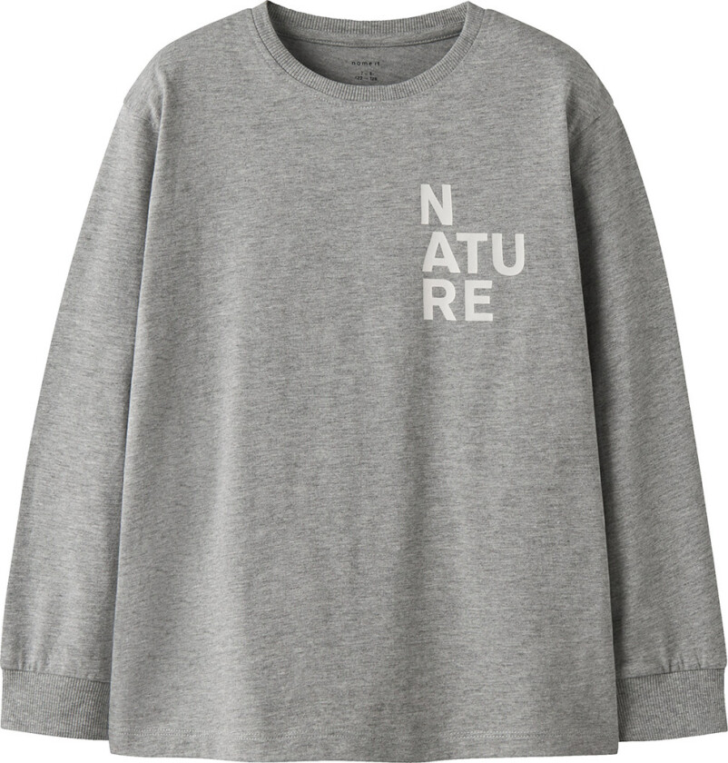 Genser - NkmOrson - Grey Melange - - 9-10 år (134-140) - Genser