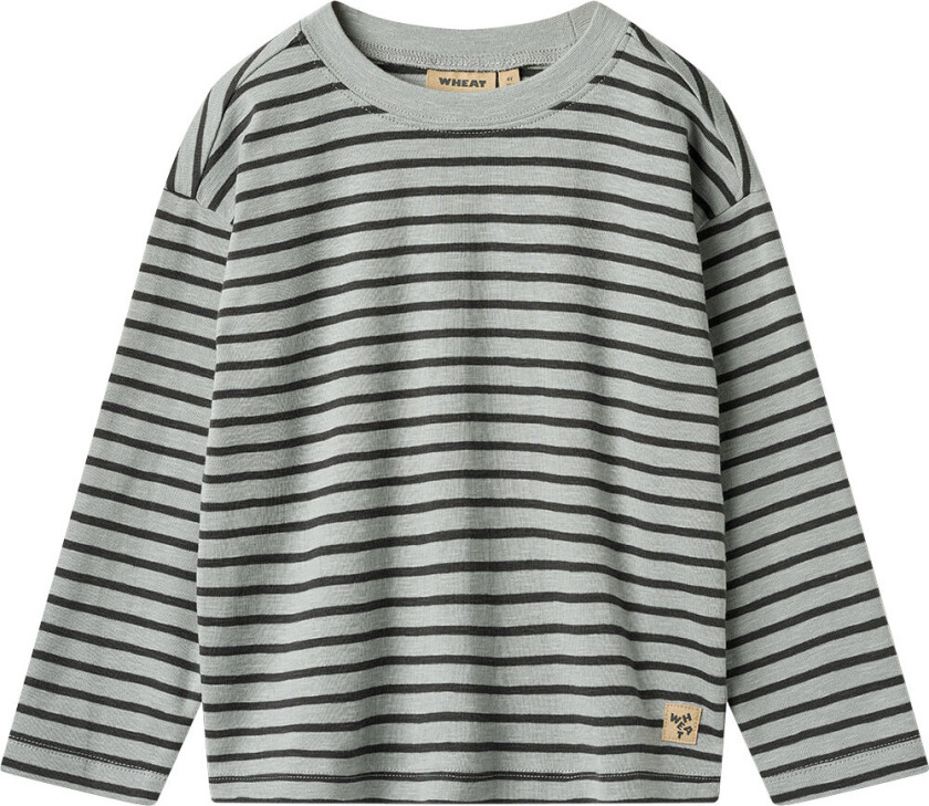 Genser - Dallas - Soft Blue Stripe - - 6 år (116) - Genser