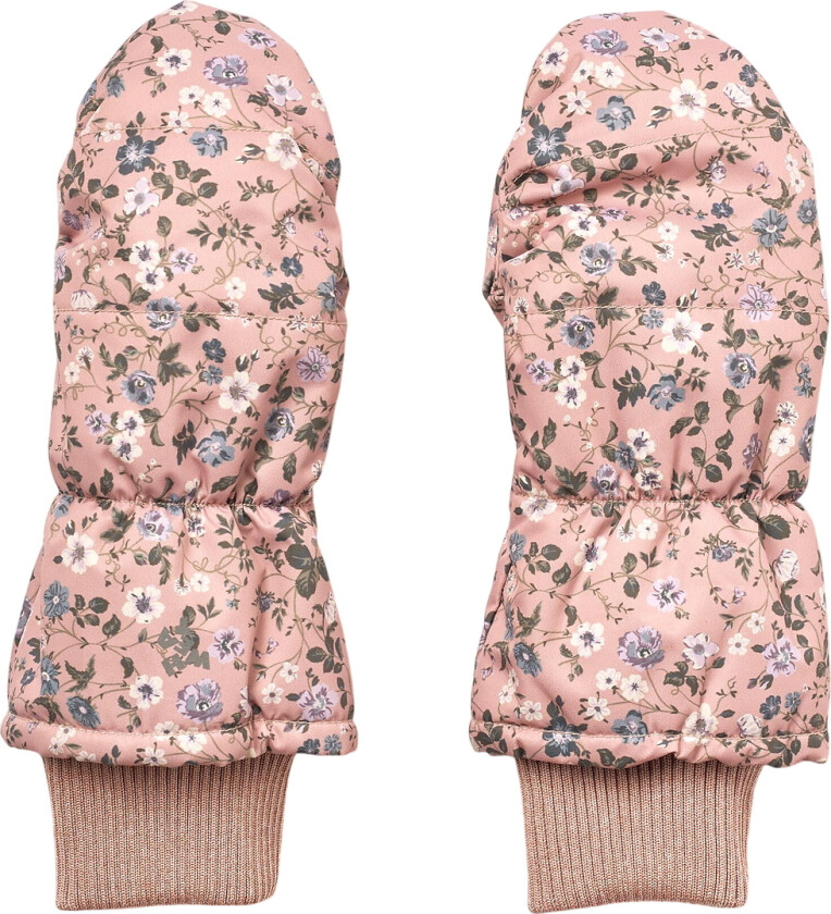 Votter - Jazz - Rose Powder Blomster - - 3-5 år (98-110) - Votter