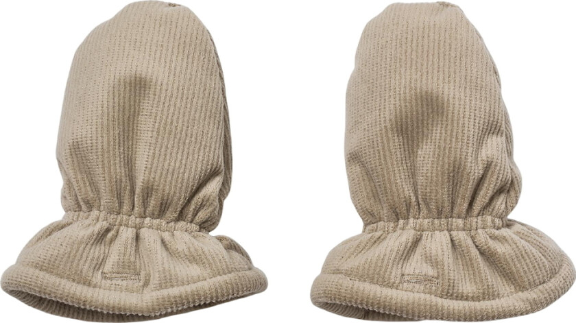 Votter m. Fleece - Fløyel - Muffu - Grey Stone - - 3-6 md - Votter