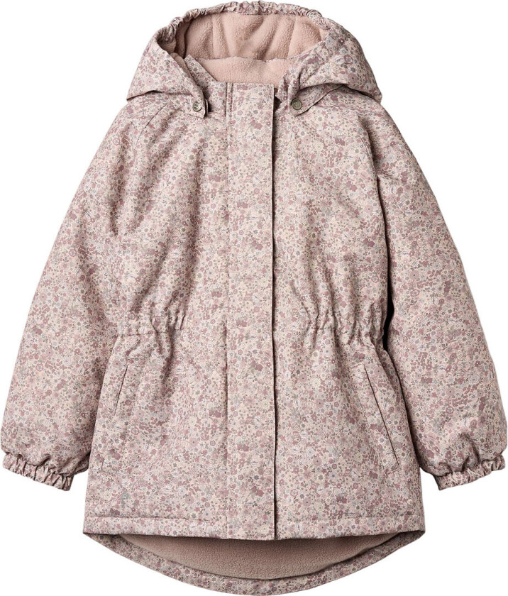 Vinterjakke - Petra - Rose Dust Blomster - - 12 år (152) - Vinterjakke