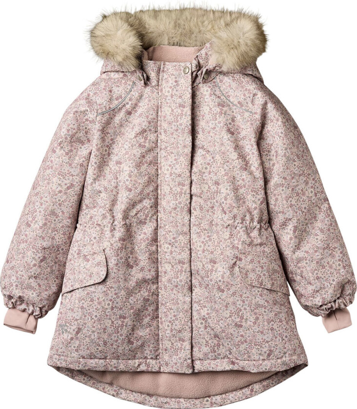 Vinterjakke - Mathilde - Rose Dust Blomster - - 12 år (152) - Vinterjakke
