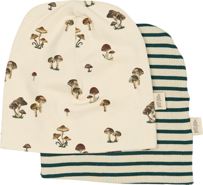 Luer - 2-pack - Sopp - - 1½-3 år (86-98) - Lue