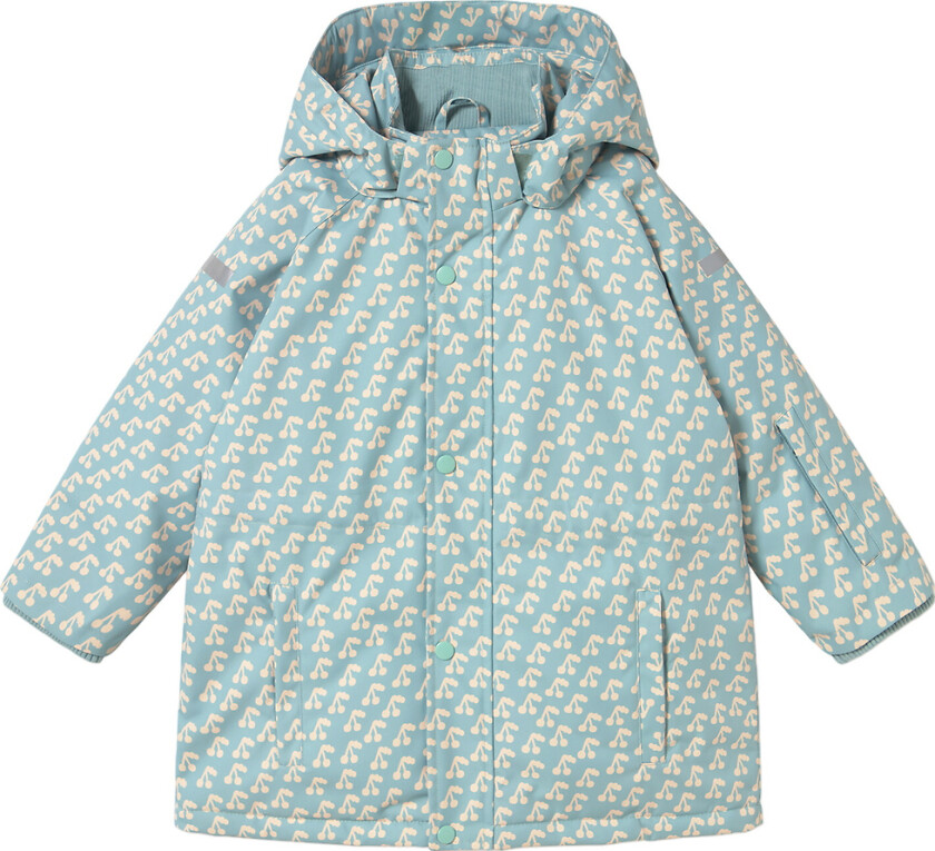 Vinterjakke - Kirsebær - Warm Grey - - 6 år (116) - Vinterjakke