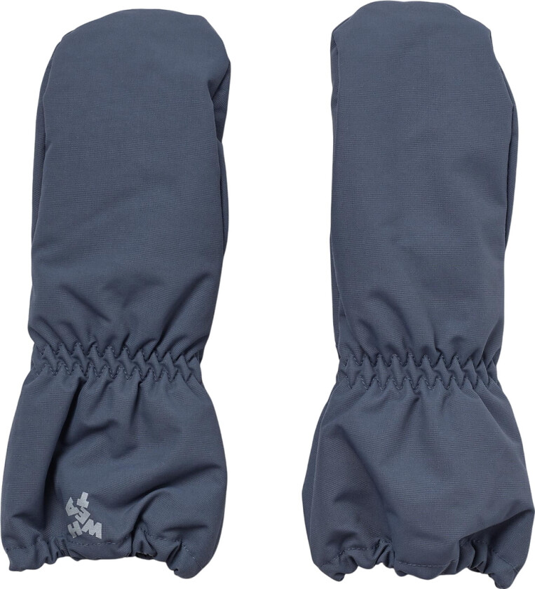 Votter m. Fleece - Monta - Grey Blue - - 6-8 år (116-128) - Votter