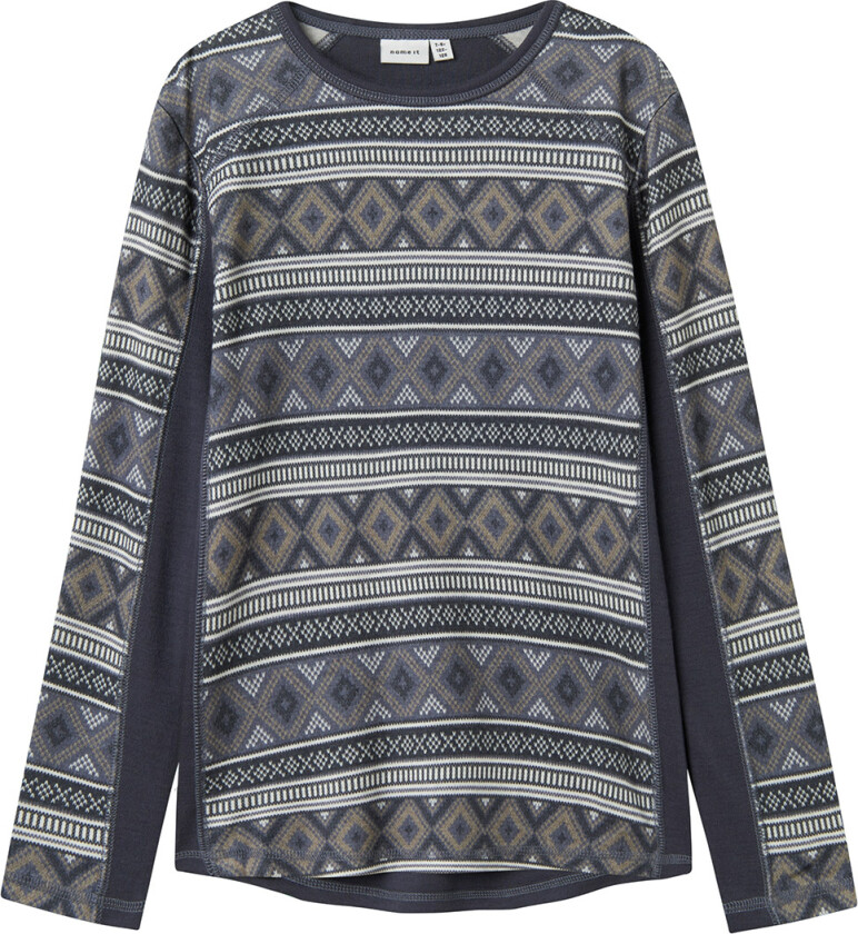 Genser - Ull - NkmWillto - Ombre Blue/ISLAND - - 9-10 år (134-140) - Genser