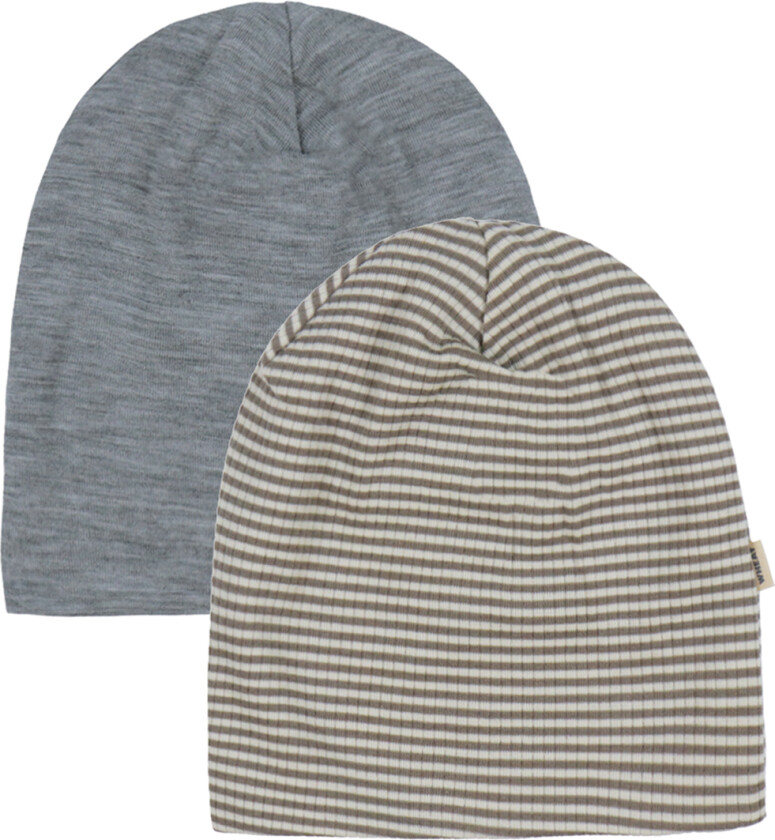 Luer - Ull - 2-pack - Emo - Tre Stripe - - 54-55 cm - Lue