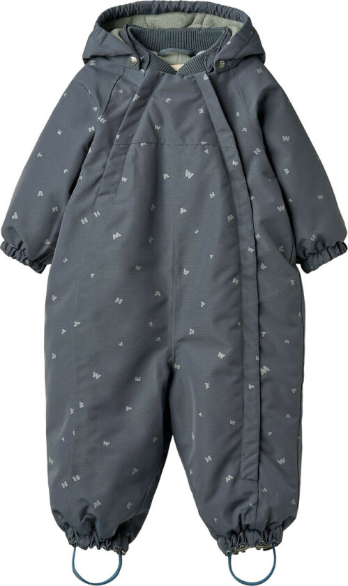 Vinterdress - Adi - Greyblue Bokstaver - - 1 år (80) - Vinterdress