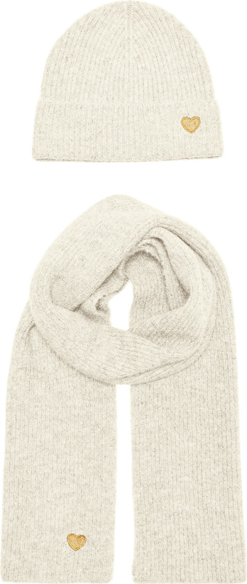 Lue og Skjerf - Strikk - KogAvery - Cloud Danser/Gold - - OneSize - Lue