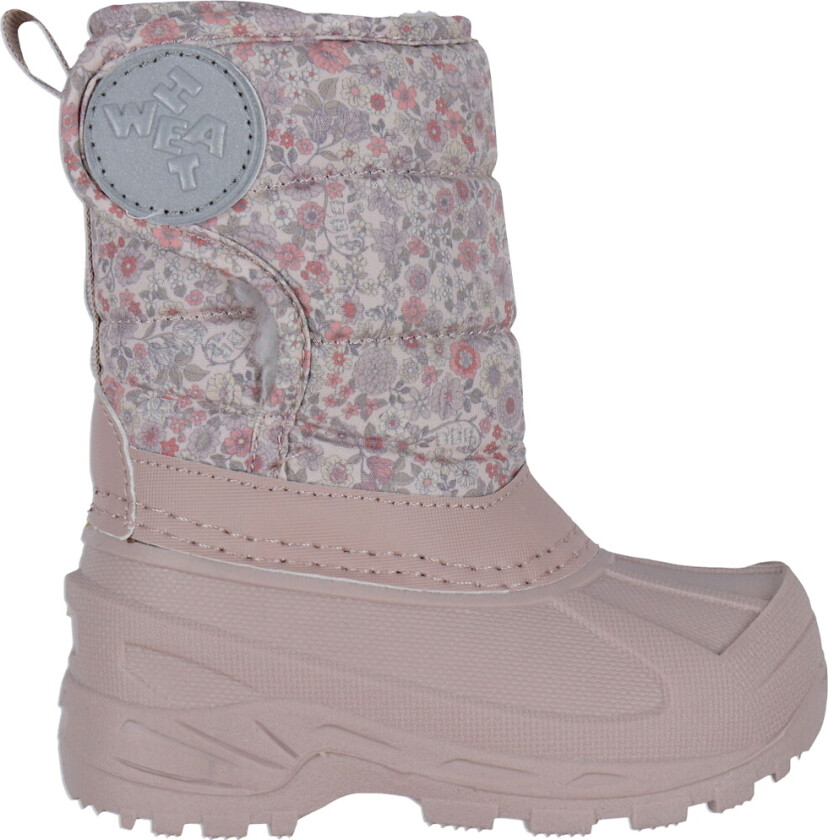 Vintersko - Vinterlig - Rose Powder Blomster - - 34 - Vinterstøvler