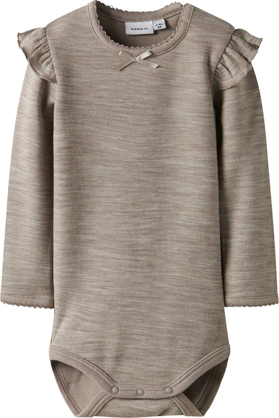 Body I/e - Ull/Viskose - NbfWyla - Satellitt - - 68 - Langermet Body