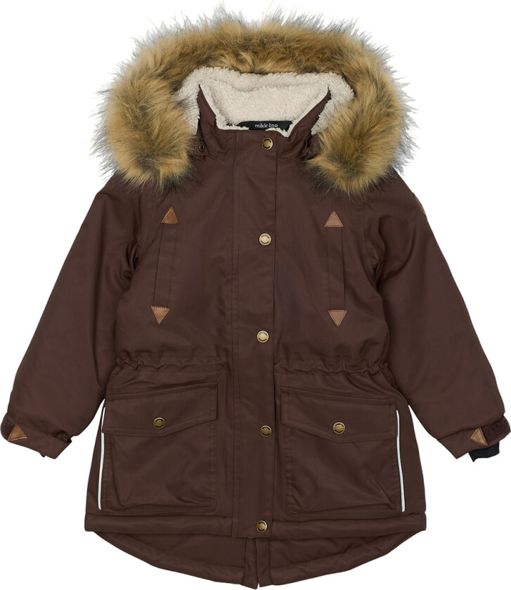 Vinterjakke - Parkas - Fransk stekt - - 11 år (146) - Vinterjakke