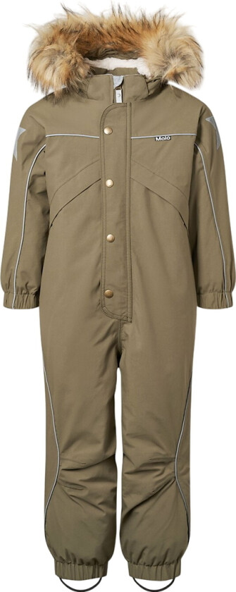 Vinterdress - Polaris Fur - Bark Green - - 6 år (116) - Vinterdress