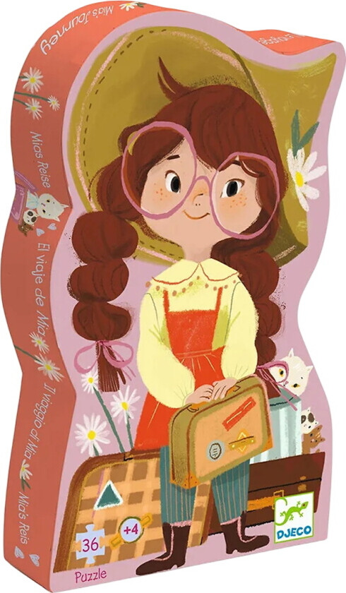 Puslespill - Mias reise - 36 Brikker - - OneSize - Puslespill