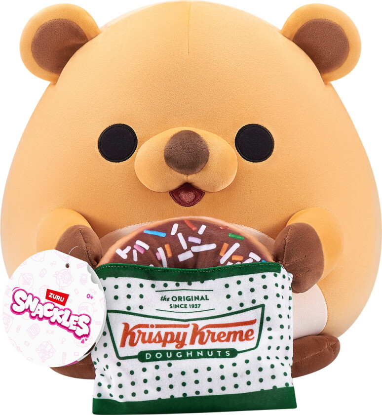 Snackles Kosedyr - 20 cm - The Quokka Frankie m. Krispy Kreme Do - SNACKLES - OneSize - Kosedyr