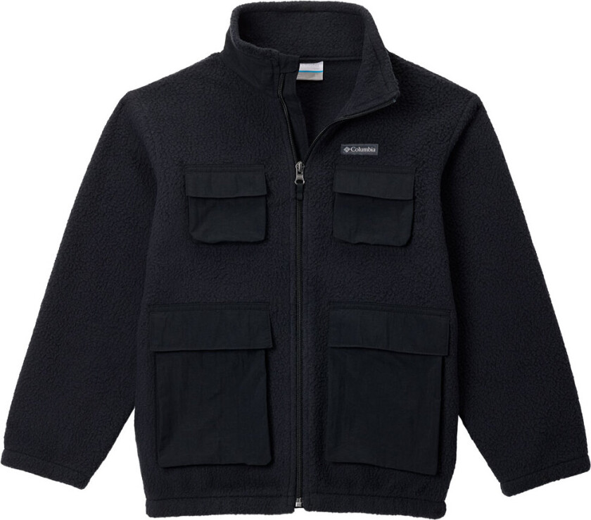 Fleecejakke - Teddy - Jasper Ridge - Svart - - 8 år (128) - Fleecejakke