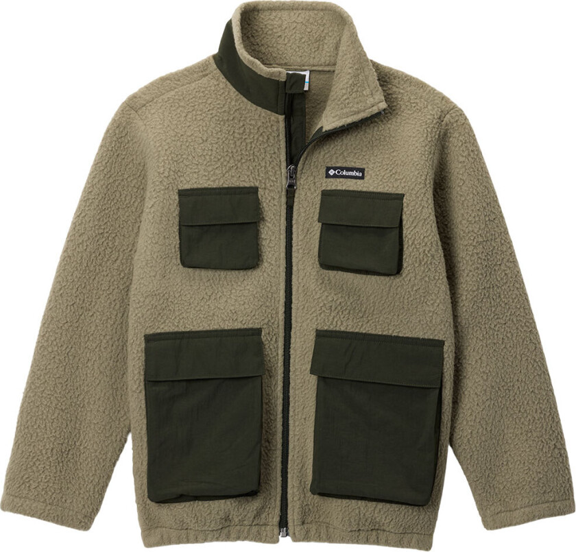 Fleecejakke - Teddy - Jasper Ridge - Grønn - - 6-7 år (116-122) - Fleecejakke