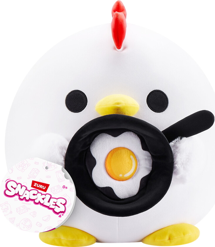 Snackles Kosedyr - 20 cm - Kyllingen Rufus m. Speilegg - SNACKLES - OneSize - Kosedyr
