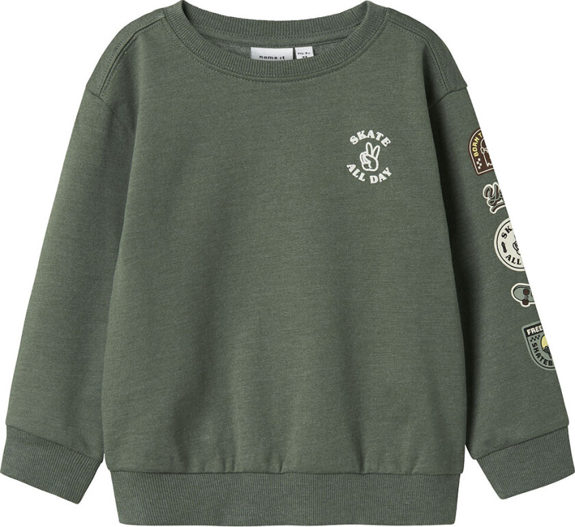 Collegegenser - NmmOlaf - Laurbærkrans - - 3 år (98) - Collegegenser