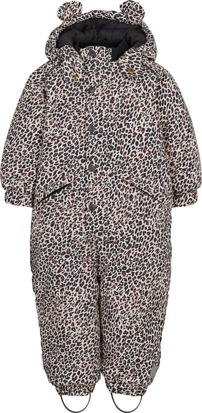 Vinterdress - Ollie - Leopard - - 3 år (98) - Vinterdress
