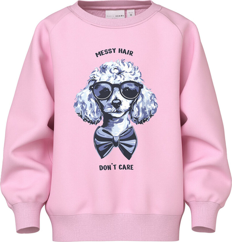 Collegegenser - NmfVenus - Sweet Drømmer/Rosete hår - - 2 år (92) - Collegegenser