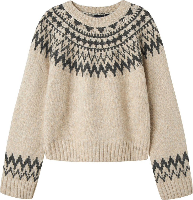 Genser - Strikk - NlfNeenla - Havregrøt - - 9-10 år (134-140) - Genser