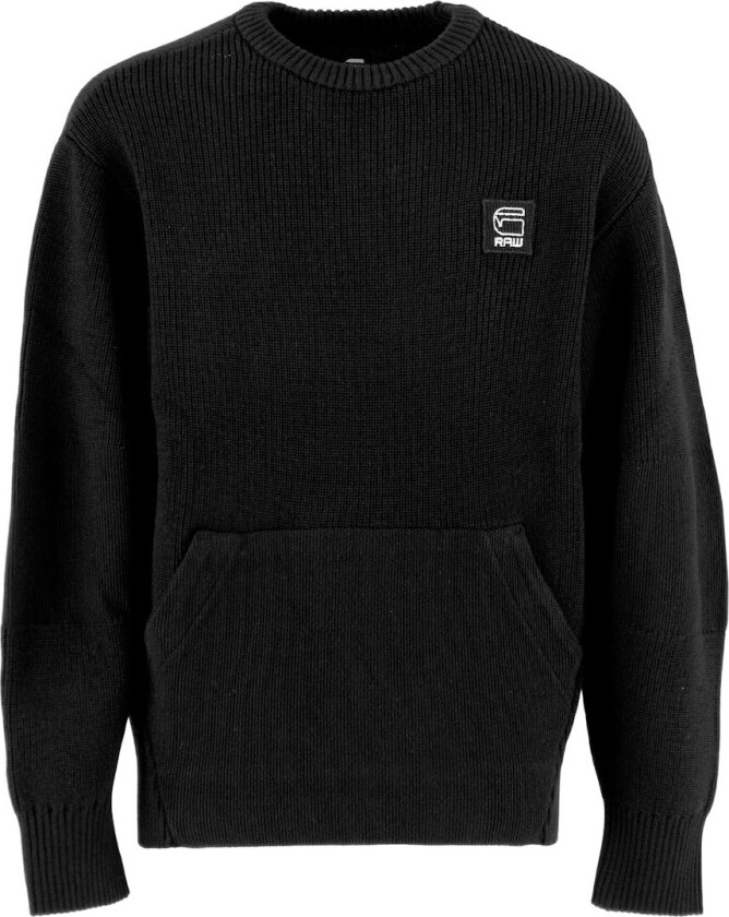 Genser - Ull/Bomull - Svart - - 10 år (140) - Genser