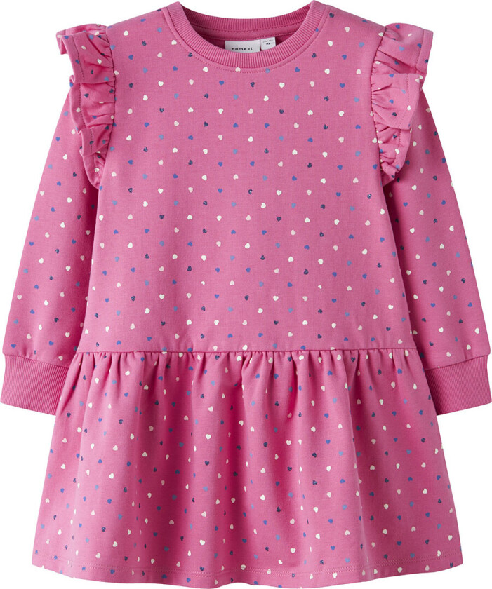 Kjole - NmfOeana - Rosa Power - - 2 år (92) - Kjole